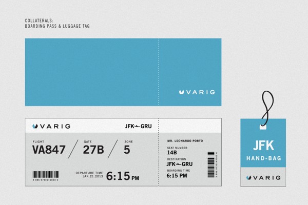 VARIG航空公司新品牌设计