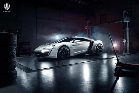 W Motors: W Lykan Hypersport超跑