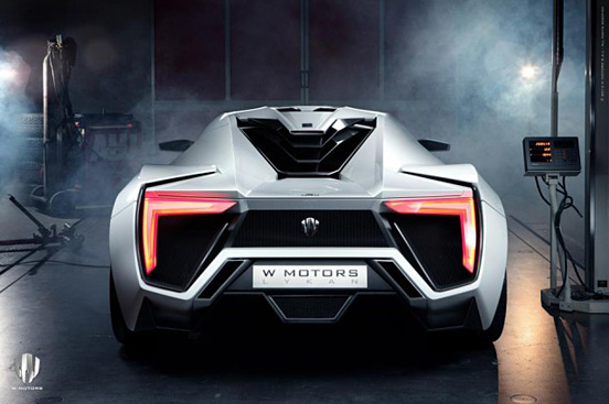 W Motors: W Lykan Hypersport超跑