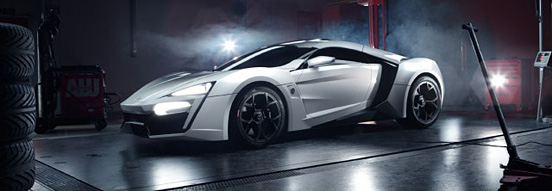 W Motors: W Lykan Hypersport超跑