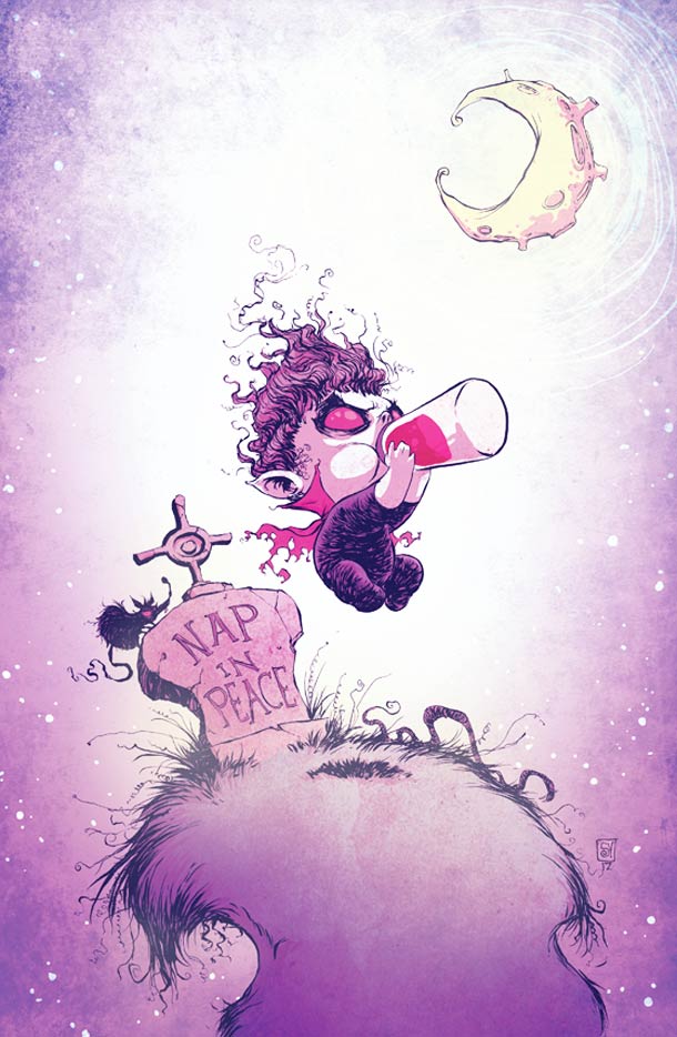 Skottie Young可爱的儿童超级英雄插画