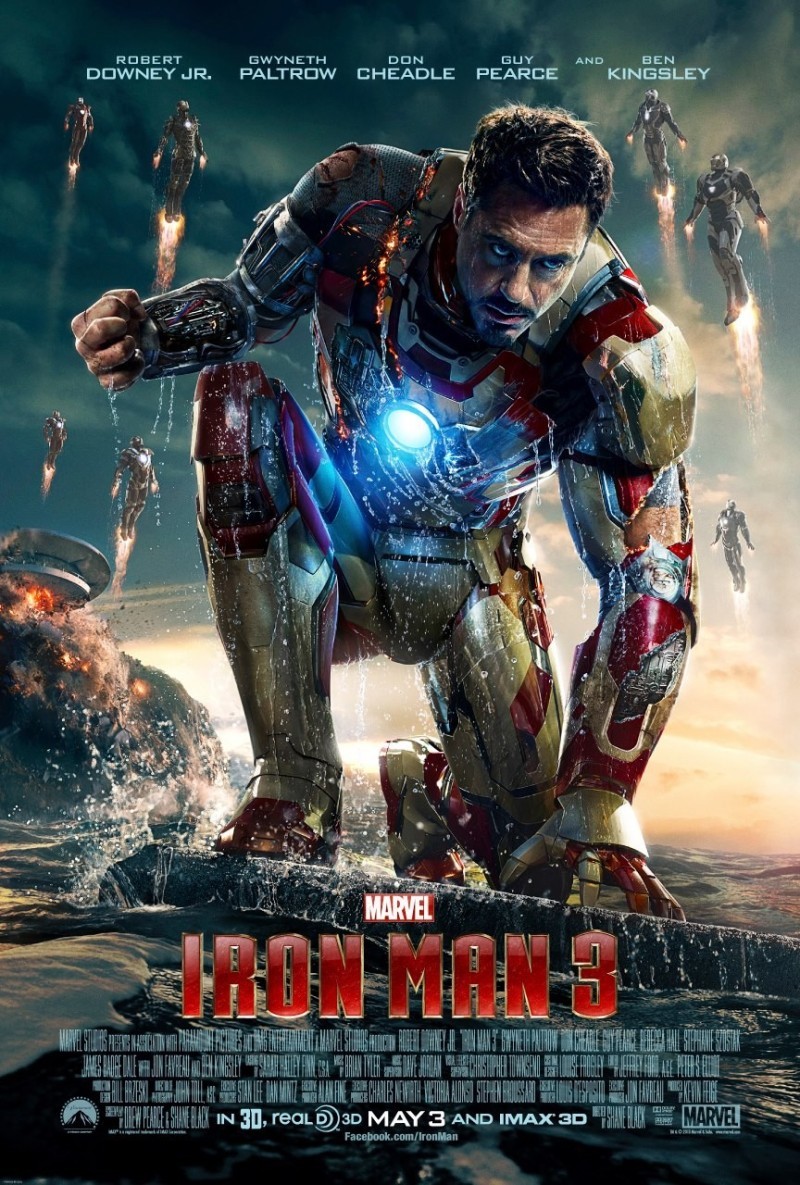 电影海报欣赏：钢铁侠3 Iron Man 3