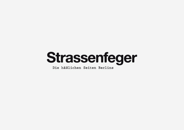 Strassenfeger杂志品牌和版面设计