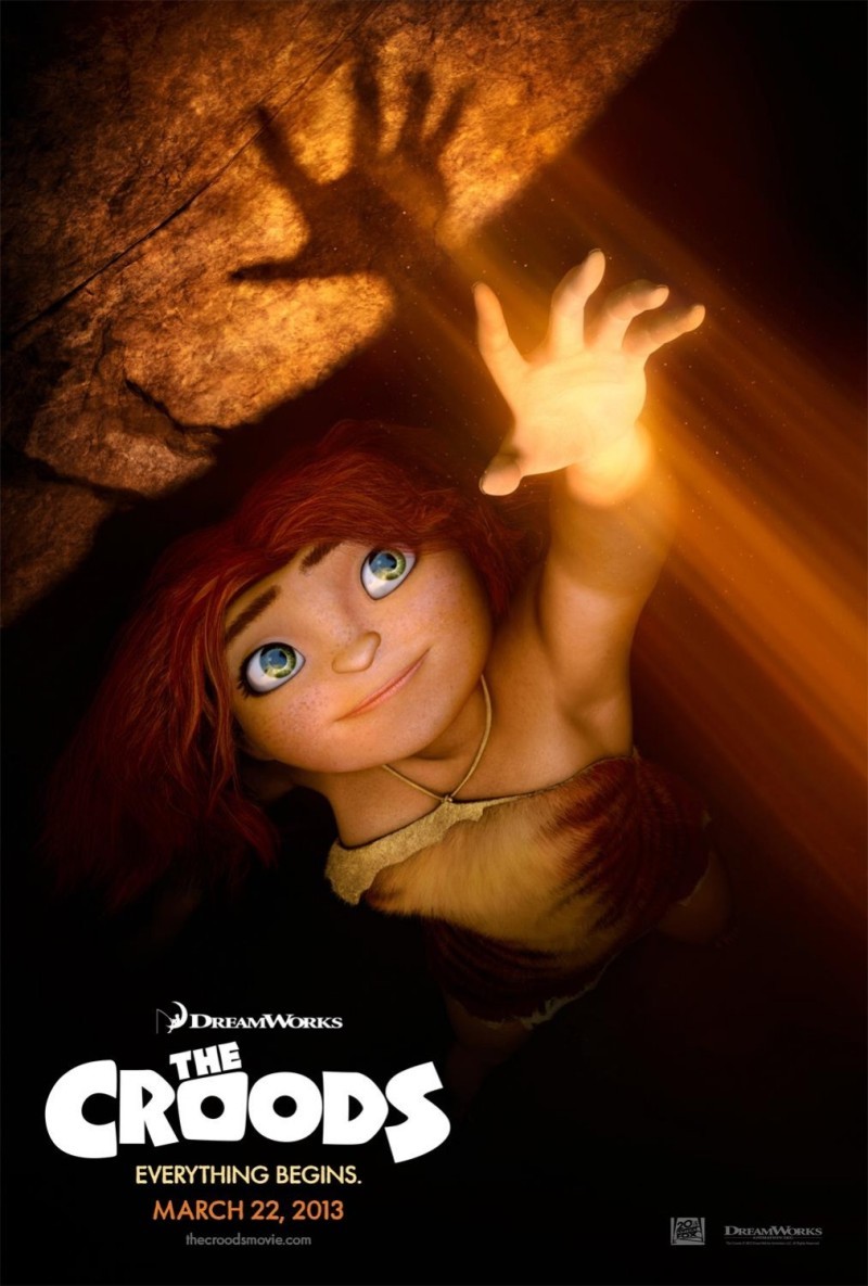 电影海报欣赏：疯狂原始人 The Croods