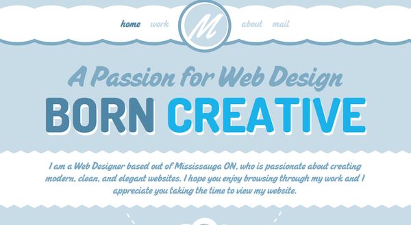 35个创意单页面网站设计