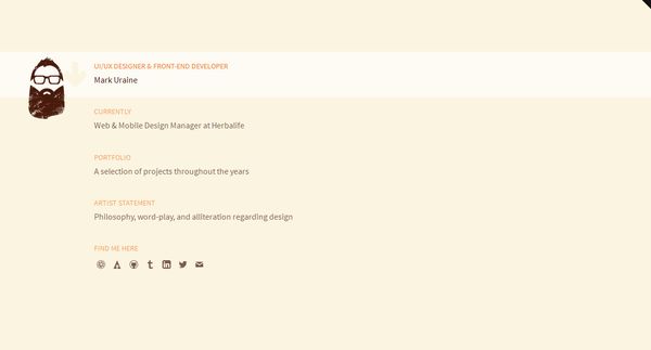 35个创意单页面网站设计