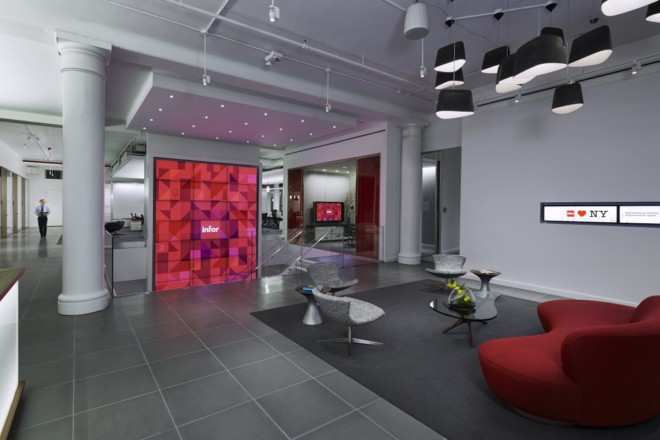 Infor纽约总部办公空间设计