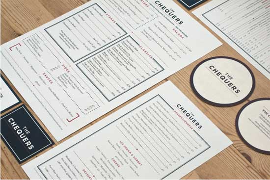 33个国外餐厅创意菜单设计
