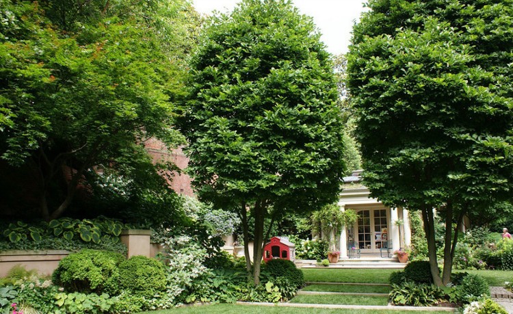 华盛顿新古典主义別墅庭院欣赏