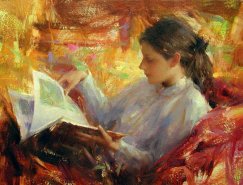 Romel De La Torre油画作品欣赏