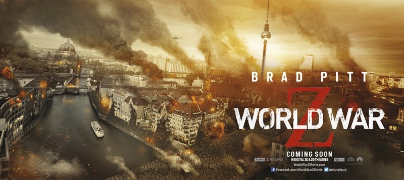 电影海报欣赏：僵尸世界大战 World War Z