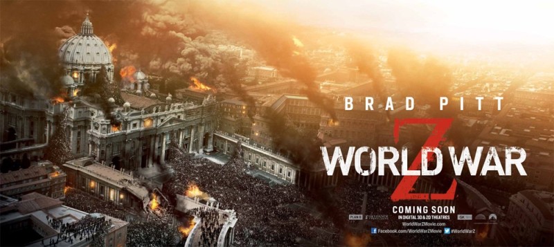 电影海报欣赏：僵尸世界大战 World War Z