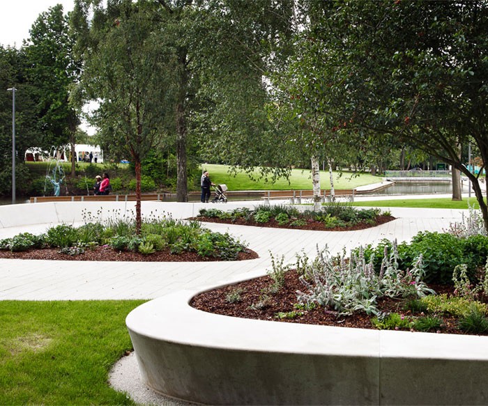 HTA Landscape:Stevenage中心花园