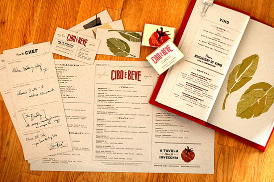 国外餐厅和咖啡厅菜单设计欣赏