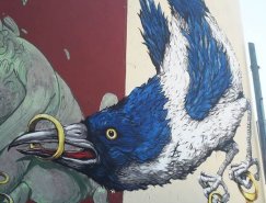 意大利街头艺术家Ericailcane作品欣赏
