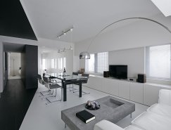 极简的黑白公寓：东京Room 407