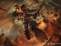Sam Burley概念插画作品