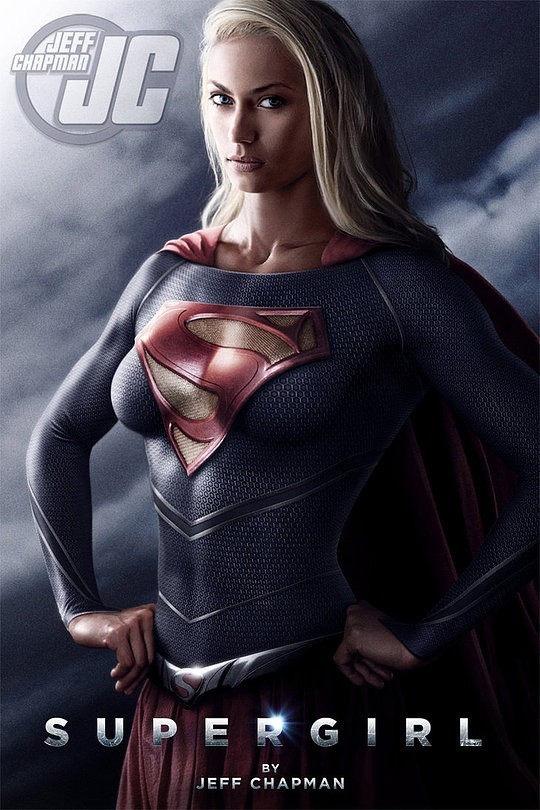 Jeff Chapman女性超级英雄人物插画