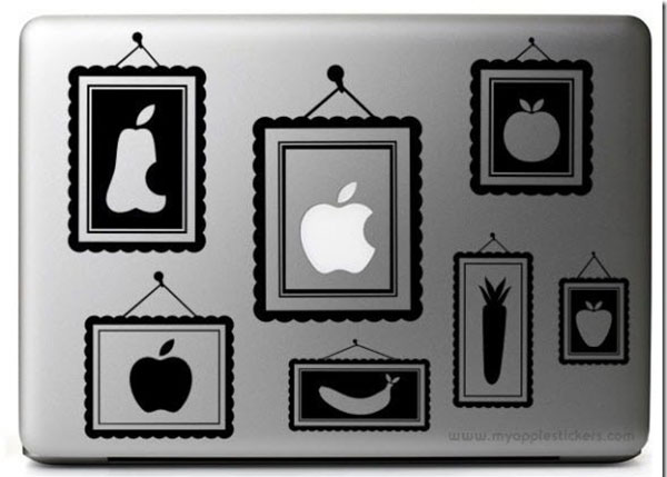 20个超酷的苹果Macbook贴花欣赏