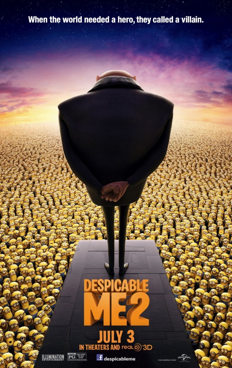 电影海报欣赏：卑鄙的我2 Despicable Me 2