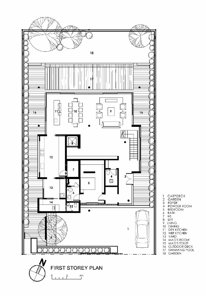 新加坡Wind Vault现代住宅设计