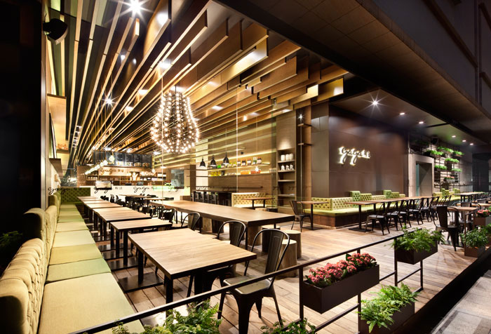 深圳gaga鲜语餐厅室内设计