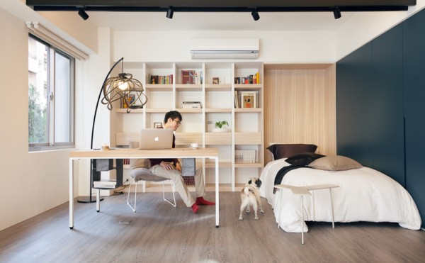 Folk Design:小公寓巧妙变身大空间