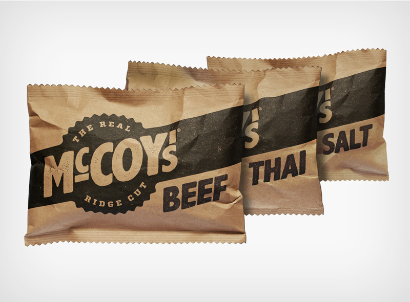 McCoy's薯片包装设计