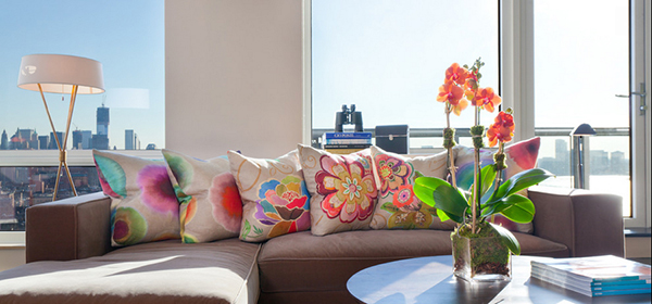 美丽的曼哈顿天际线：纽约现代高层公寓设计