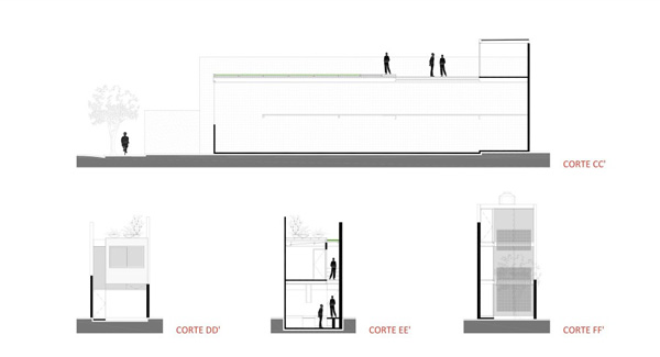 巴西圣保罗Casa 4×30住宅设计欣赏