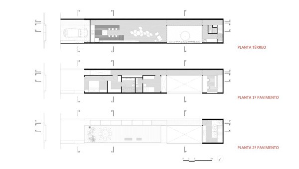 巴西圣保罗Casa 4×30住宅设计欣赏