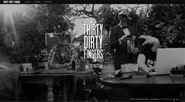 30个全屏背景网站设计