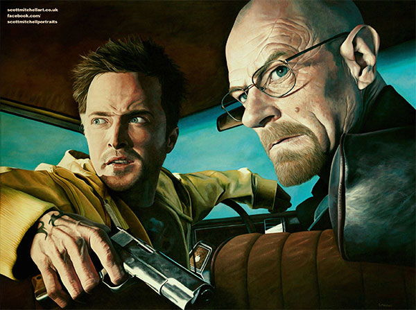 绝命毒师（Breaking Bad）人物角色插画欣赏