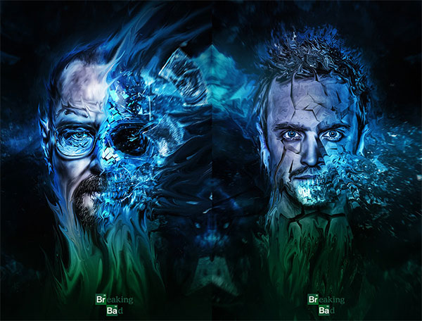 绝命毒师（Breaking Bad）人物角色插画欣赏