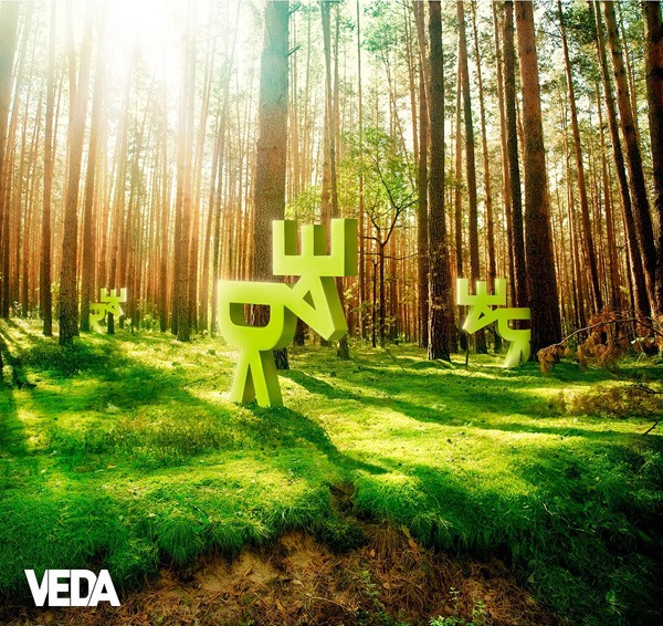 VEDA品牌设计：动物拼图游戏