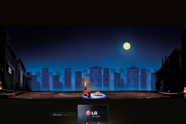 广告欣赏：LG 84寸高清电视机
