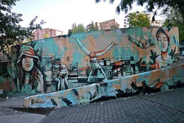 Alice Pasquini街头艺术作品欣赏