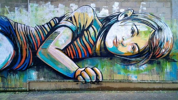 Alice Pasquini街头艺术作品欣赏