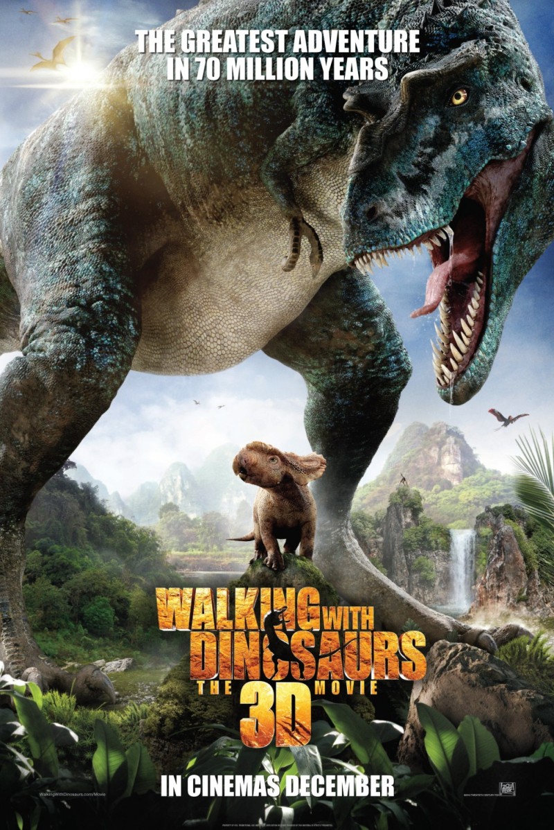 电影海报欣赏：与恐龙同行(Walking with Dinosaurs)