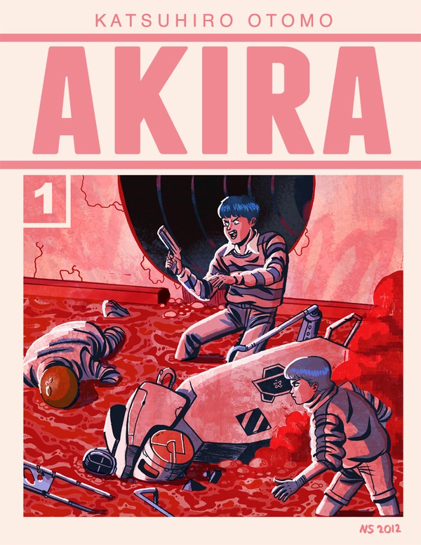 阿基拉(AKIRA)动漫同人插画作品欣赏