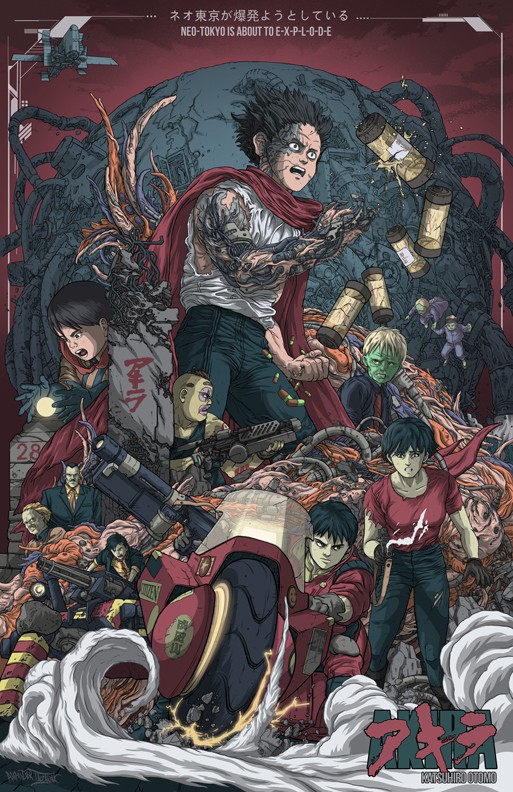 阿基拉(AKIRA)动漫同人插画作品欣赏