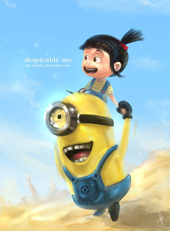 卑鄙的我(Despicable Me)角色插画欣赏