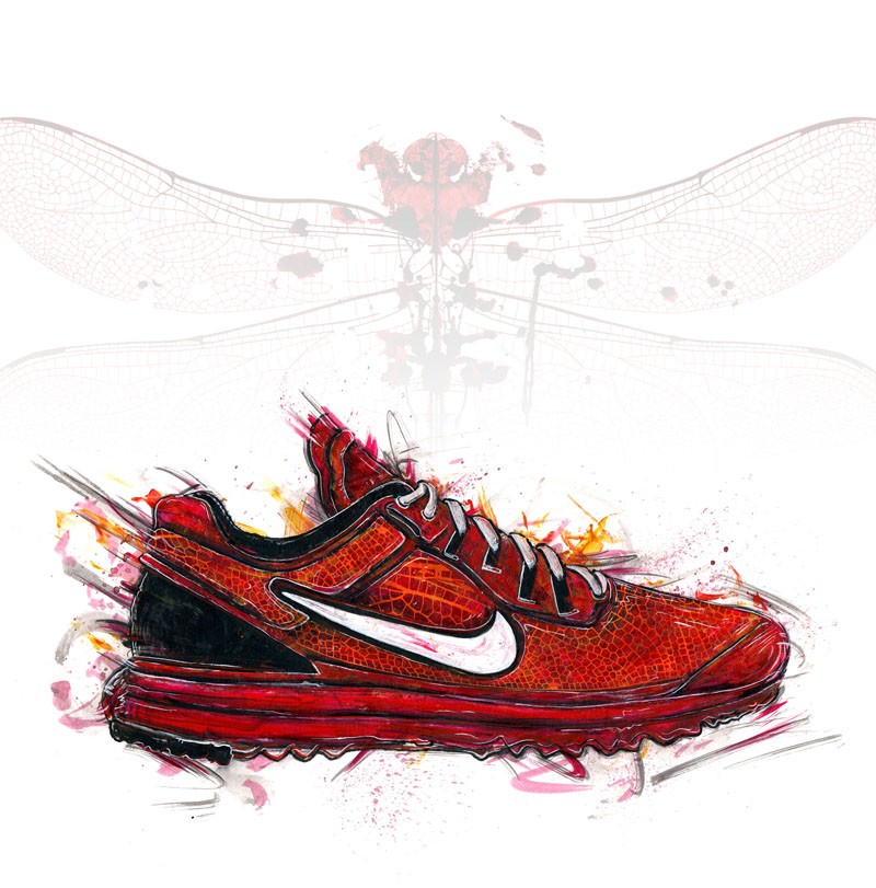 Tom J Manning插画欣赏：NIKE WILD