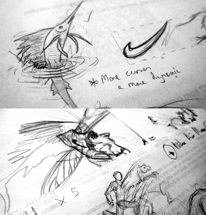 Tom J Manning插画欣赏：NIKE WILD