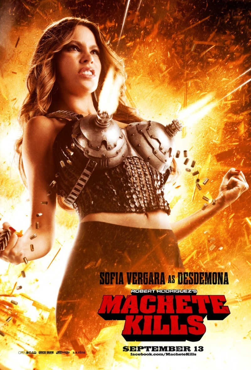 电影海报欣赏：弯刀杀戮 Machete Kills