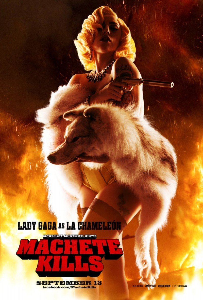 电影海报欣赏：弯刀杀戮 Machete Kills