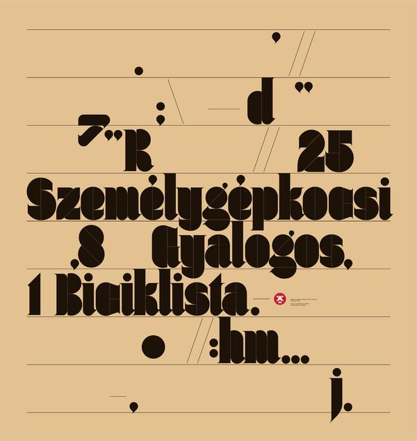 匈牙利设计师Aron Jancso字体设计作品