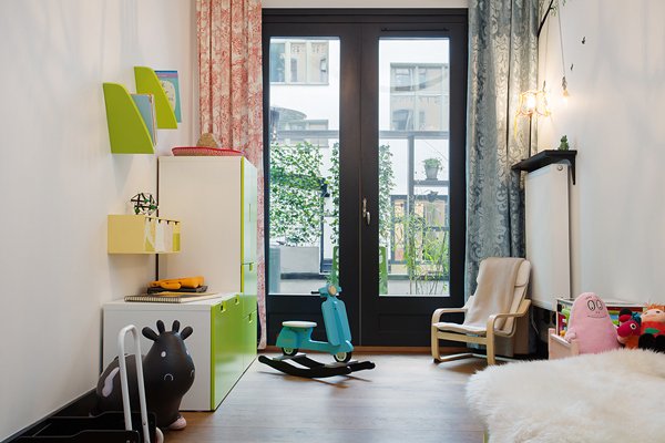 瑞典简约温馨的公寓设计