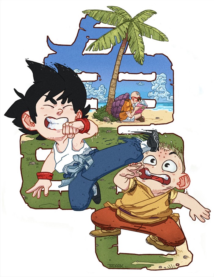 七龙珠(Dragon Ball)同人插画欣赏