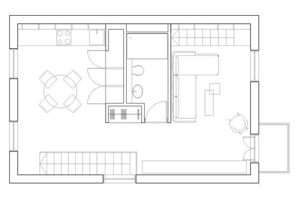 Camden现代Loft阁楼空间设计